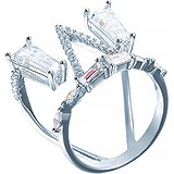 Женское серебряное кольцо с куб. циркониями, 1609868