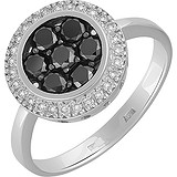 Женское золотое кольцо с бриллиантами, 1655180