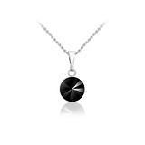 Кулон з ланцюжком з кристалом Swarovski, 1663372
