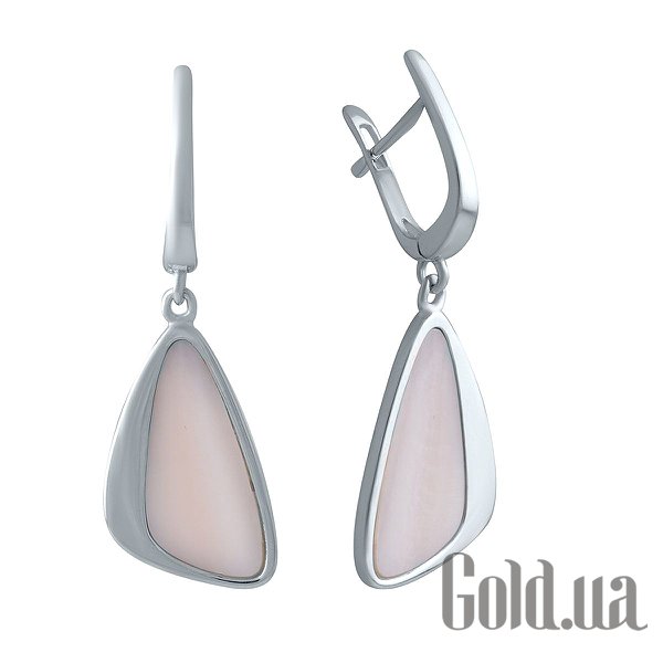 

Серьги с подвесками Fresh Jewelry, Серебряные серьги с перламутром