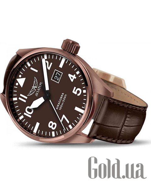 Швейцарський годинник Aviator Чоловічий годинник Airacobra P42 V.1.22.8.151.4