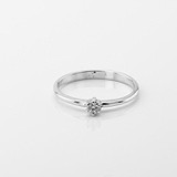 Золоте кільце з діамантом, 1796748