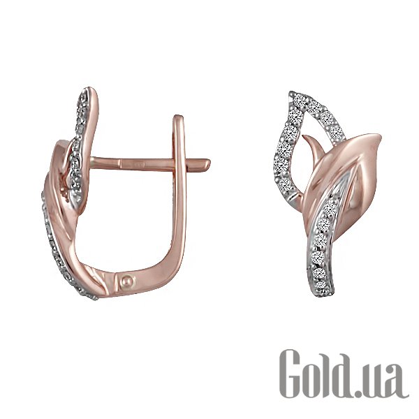 

Серьги Lurie Jewelry, Золотые серьги с бриллиантами