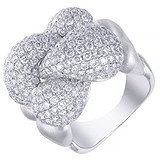 Женское золотое кольцо с бриллиантами, 1686925