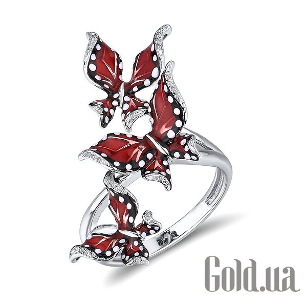 

Кольцо Lurie Jewelry, Женское золотое кольцо с бриллиантами, 16.5