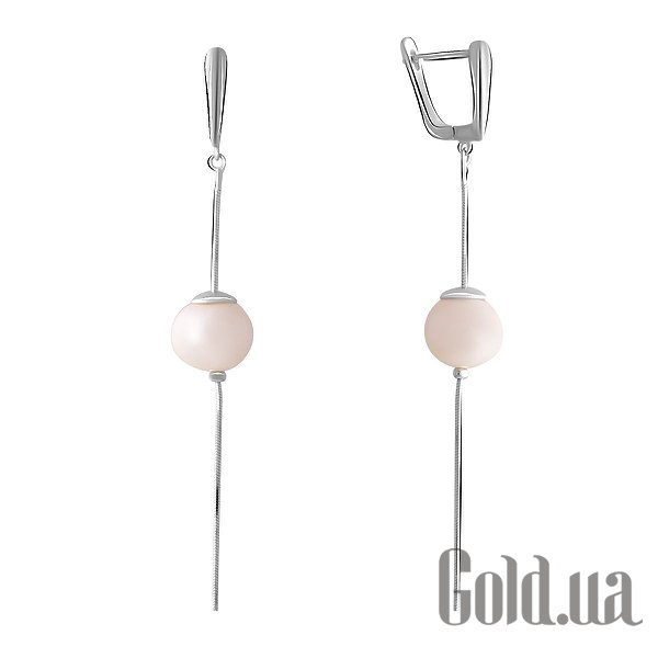 

Серьги с подвесками Fresh Jewelry, Серебряные серьги с культив. жемчугом