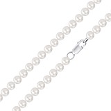 Срібна каблучка з прісн. (культив.) перлами, 1765005