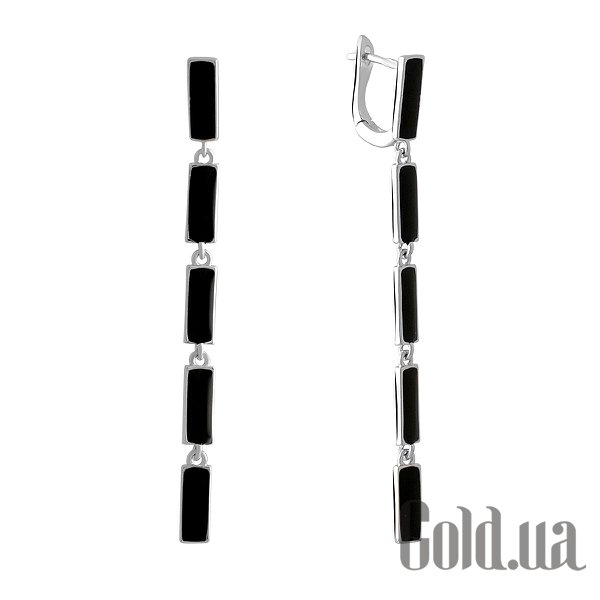 

Серьги с подвесками Fresh Jewelry, Серебряные серьги с эмалью