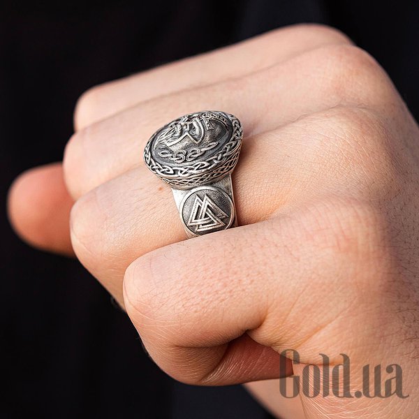 

Мужские кольца и перстни Украина, Мужское серебряное кольцо, 21
