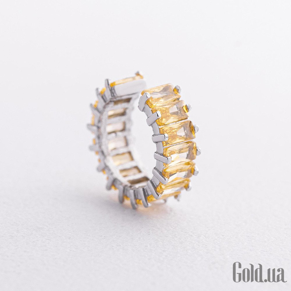 Серебряная каффа с куб. циркониями onx70124zh