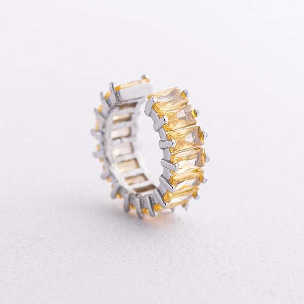 Серебряная каффа с куб. циркониями onx70124zh