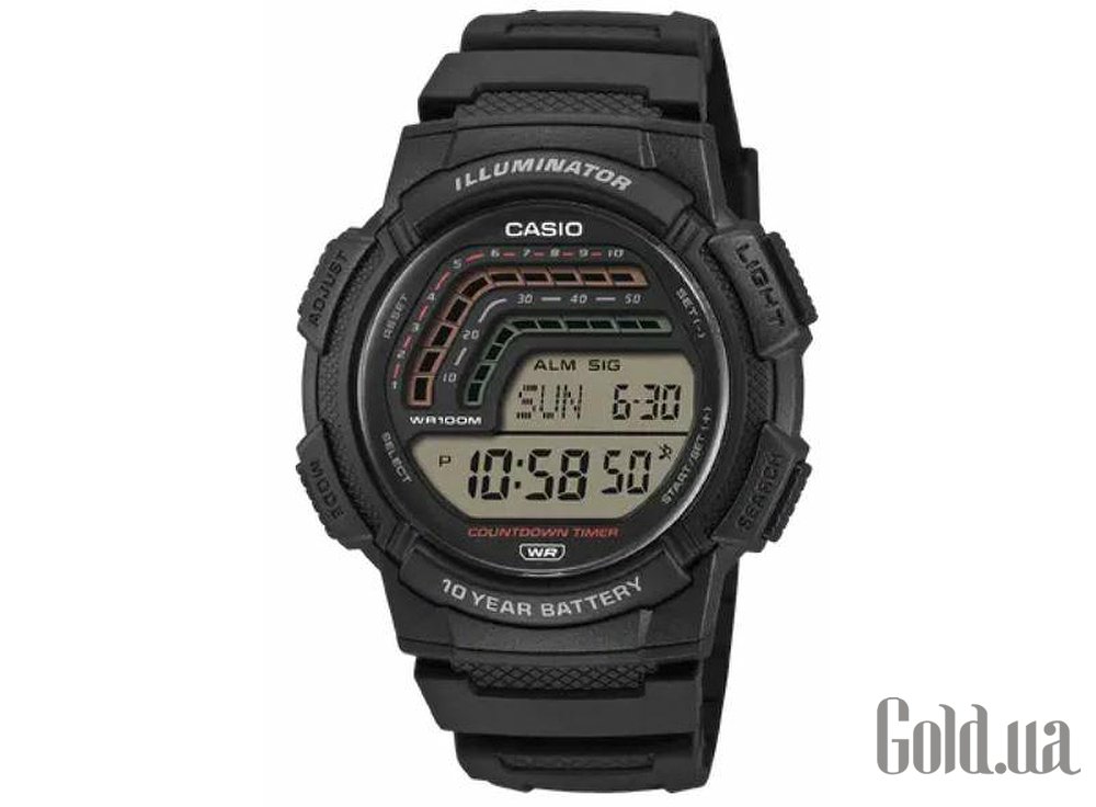 Casio Мужские часы WS-1800-1AVEF WS-1800-1AVEF