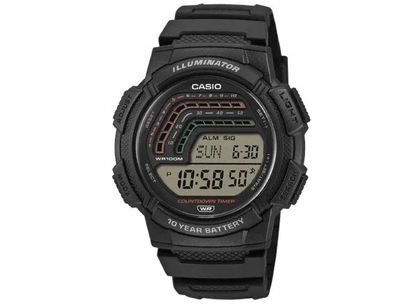 Casio Мужские часы WS-1800-1AVEF WS-1800-1AVEF