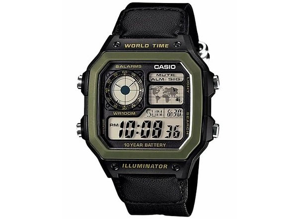 Casio Чоловічий годинник AE-1200WHB-1B AE-1200WHB-1B