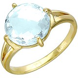 Женское золотое кольцо с топазом, 1604750