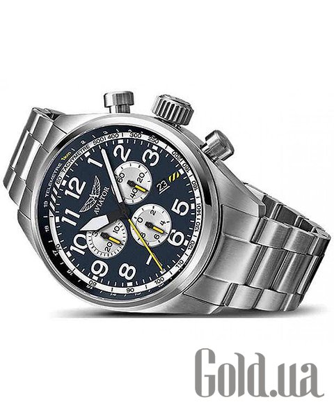 Швейцарський годинник Aviator Чоловічий годинник Airacobra P45 Chrono V.2.25.0.170.5