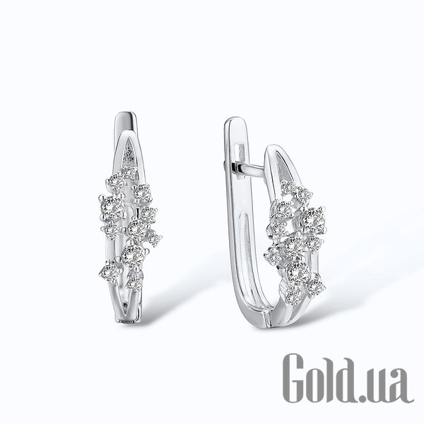 

Серьги Lurie Jewelry, Золотые серьги с бриллиантами