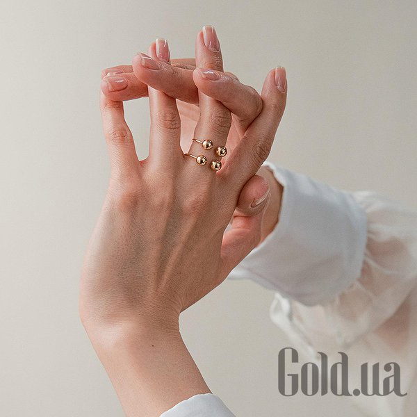 

Кольцо Украина, Женское золотое кольцо, 17.5