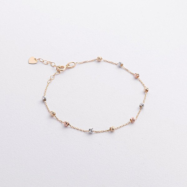 Женский золотой браслет