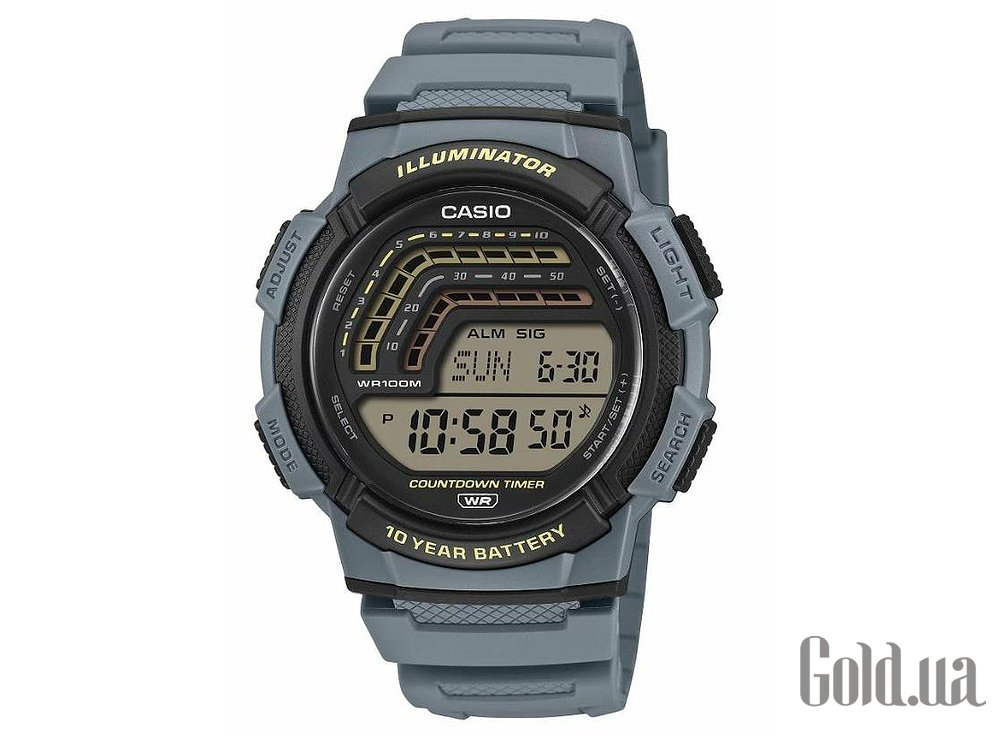 Casio Мужские часы WS-1800-2AVEF WS-1800-2AVEF