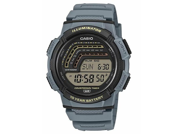 Casio Мужские часы WS-1800-2AVEF WS-1800-2AVEF