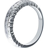 Золотое обручальное кольцо с бриллиантами, 1645199