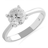 Серебряное кольцо с куб. цирконием, 1667215