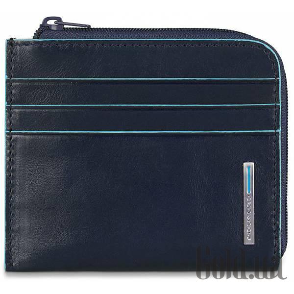 

Мелочник Piquadro, Синий, Монетница BL Square PU3410B2R_BLU2