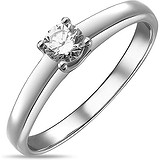 Золотое кольцо с бриллиантом, 1688719