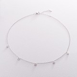 Золоте кольє з діамантами, 1713039