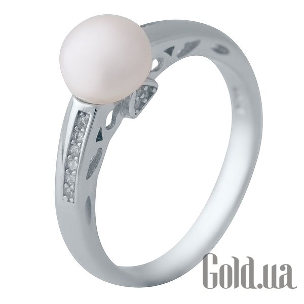 

Женские кольца Fresh Jewelry, Женское серебряное кольцо с культив. жемчугом и куб. циркониями, 17.5