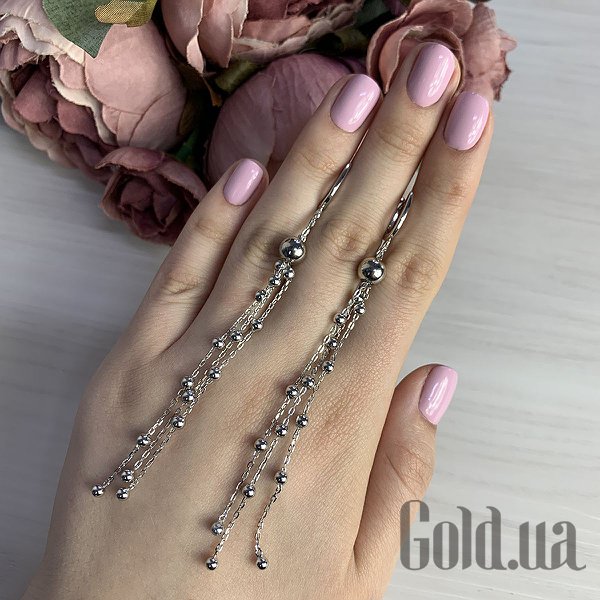Сережки з підвісками Fresh Jewelry Срібні сережки