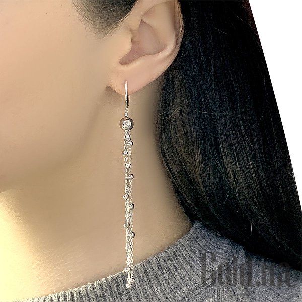 Сережки з підвісками Fresh Jewelry Срібні сережки