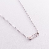Серебряное колье