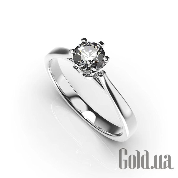 

Кольцо Украина, Золотое кольцо с бриллиантом, 17.5