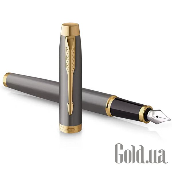 Ручка Parker Перова ручка IM 17 Grey Lacquer GT FP F 21 111