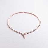 Золотое колье с куб. циркониями, 1795983