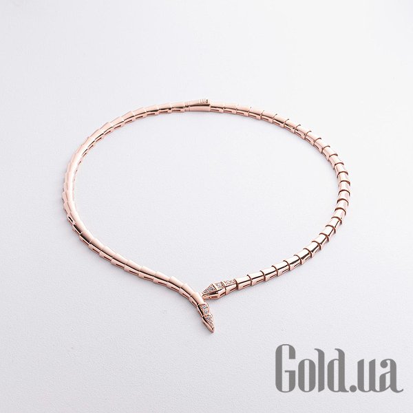 

Колье Украина, Золотое колье с куб. циркониями, 45