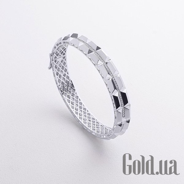 

Браслет Украина, Женский золотой браслет с куб. циркониями, 17