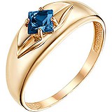 Женское золотое кольцо с топазом, 1555600