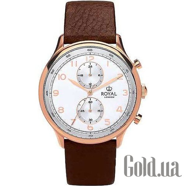 Купить Royal London Мужские часы Classic Chronograph 41385-05