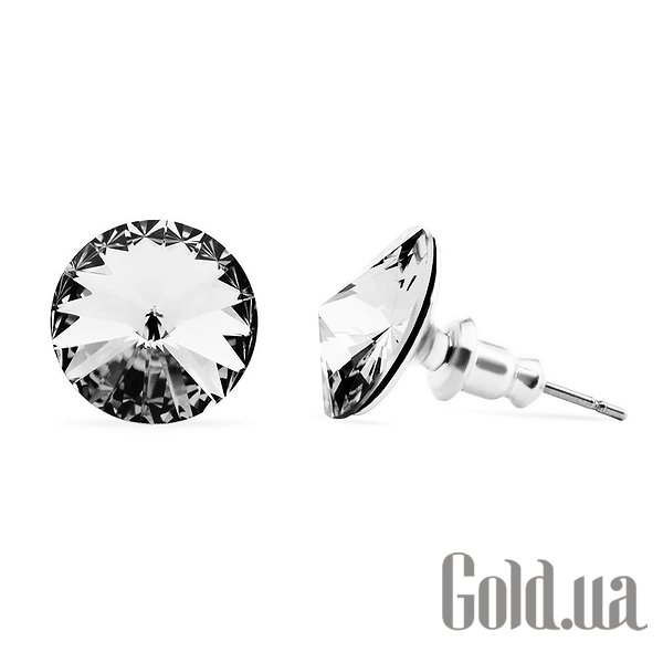 

Пусеты (гвоздики) Kobi, Стальной, Серьги с кристаллами Swarovski