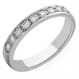 Золотое обручальное кольцо с бриллиантами, 1666448