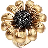 Женское золотое кольцо с бриллиантами, 1676688