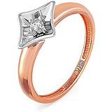 Kabarovsky Золотое кольцо с бриллиантом, 1704848