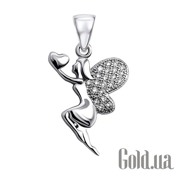 

Женские кулоны Silvex925, Серебряный кулон с куб. циркониями