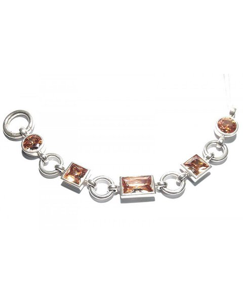Thomas Sabo Женский серебряный браслет с куб. циркониями A576-1-201