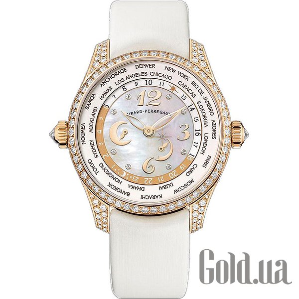

Швейцарские часы Girard Perregaux, WWTC Lady 49860.D52A.761.KK7A