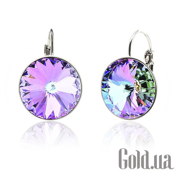 

Серьги Kobi, Стальной, Серьги с кристаллами Swarovski