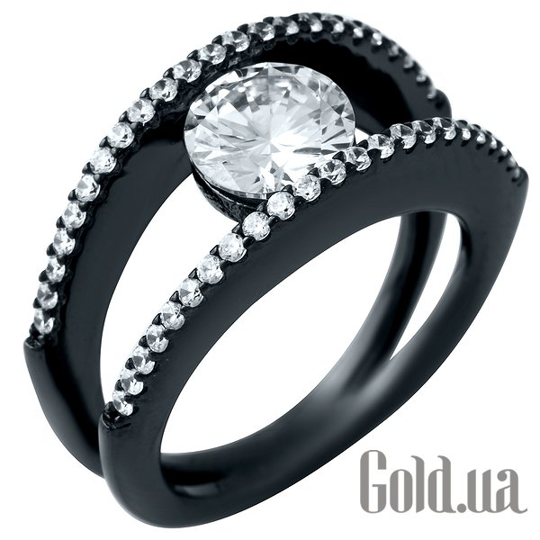 

Женские кольца Fresh Jewelry, Женское серебряное кольцо с куб. циркониями, 16.5